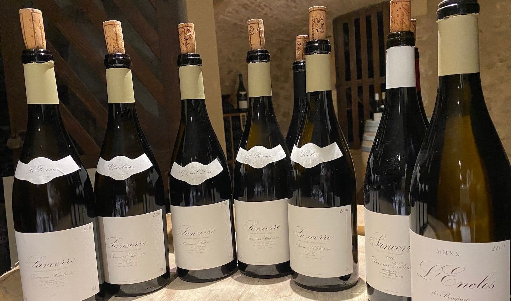 Tasting Vacheron 2020 direct from the cellars at Sancerre