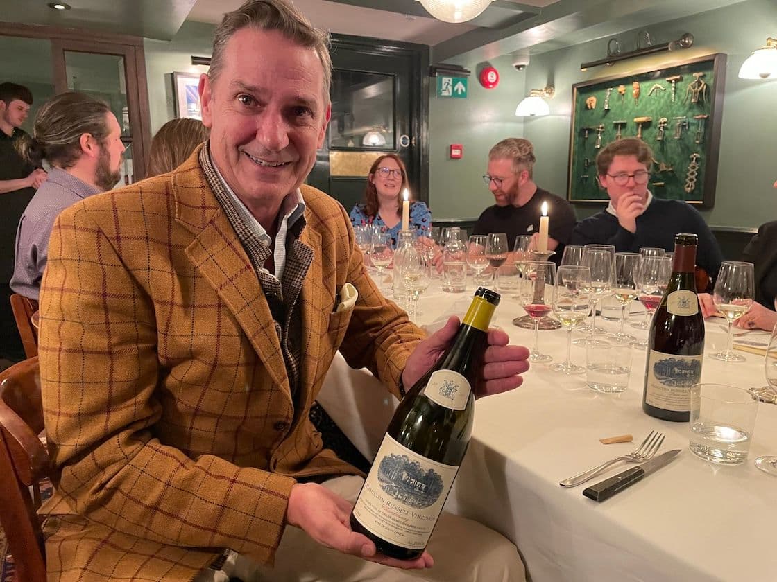 Anthony Hamilton Russell and the grape that came in from the cold