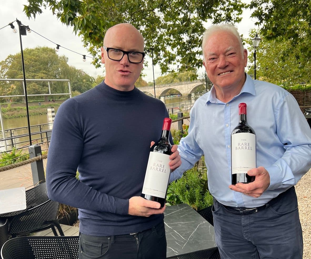 Ken Forrester & Gaucho’s Martin Williams roll out Rare Barrel